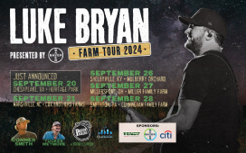 Luke Bryan Farm Tour - Marshville, NC - VIP